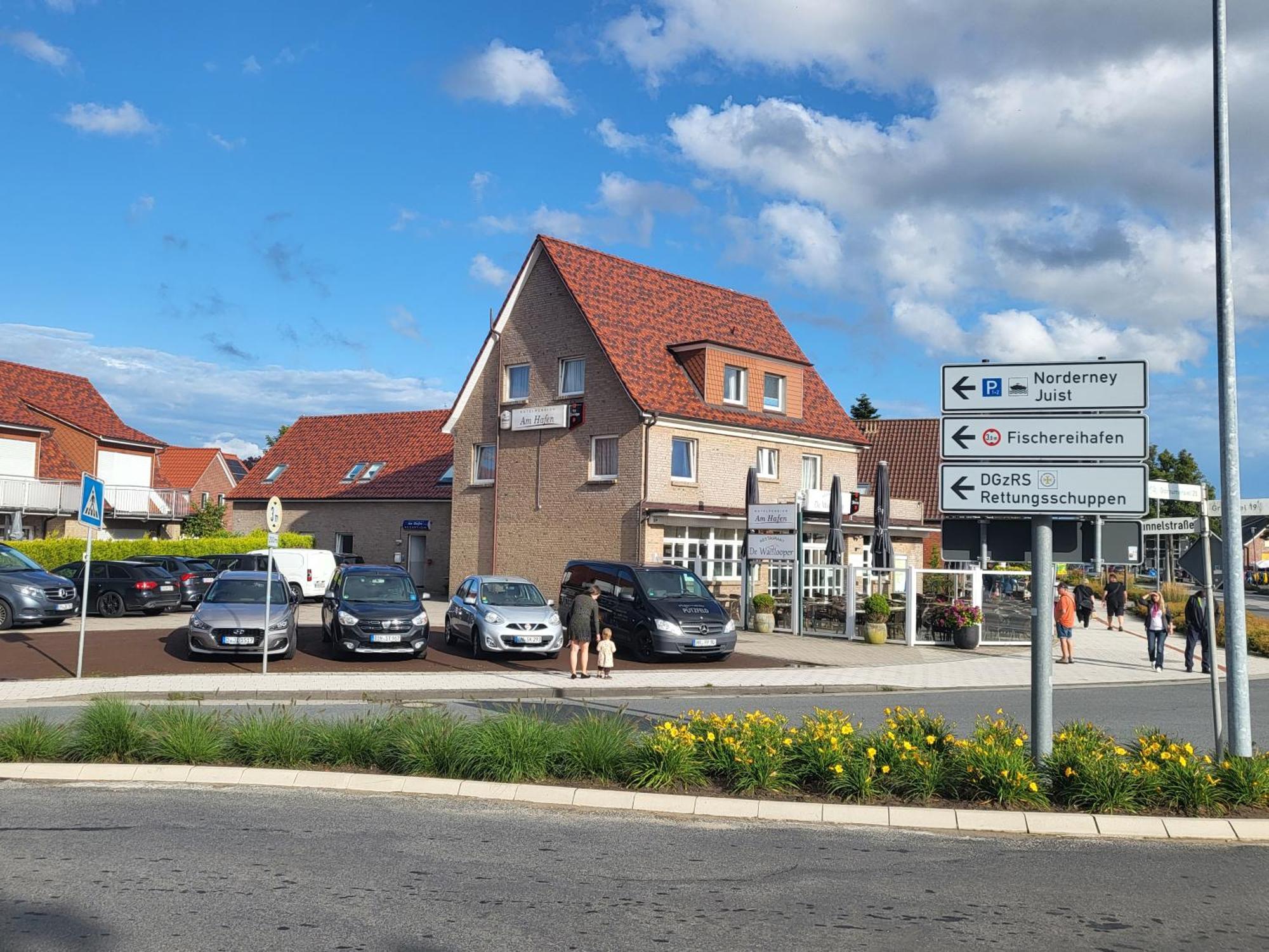 Hotel Pension Am Hafen Norddeich  Ngoại thất bức ảnh